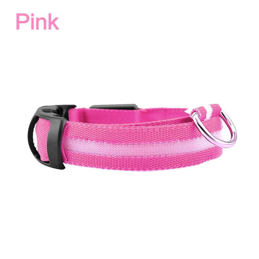 LED Glowing Safety Collar for Dogs 🐶✨
