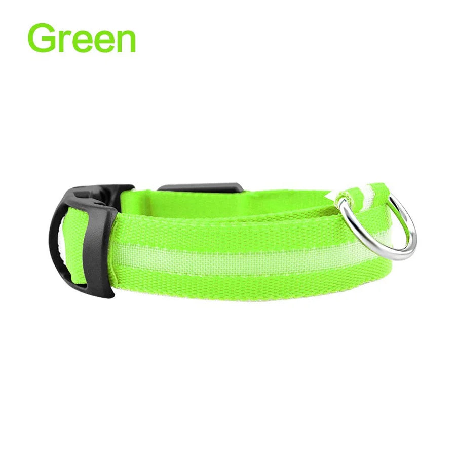 LED Glowing Safety Collar for Dogs 🐶✨